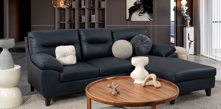 Sala Modular Derecha Preston PL Azul P.U.