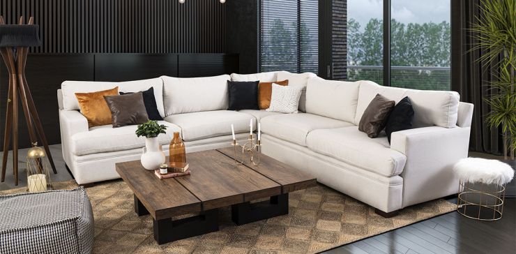 Sala Modular Esquinera Malaga Beige   